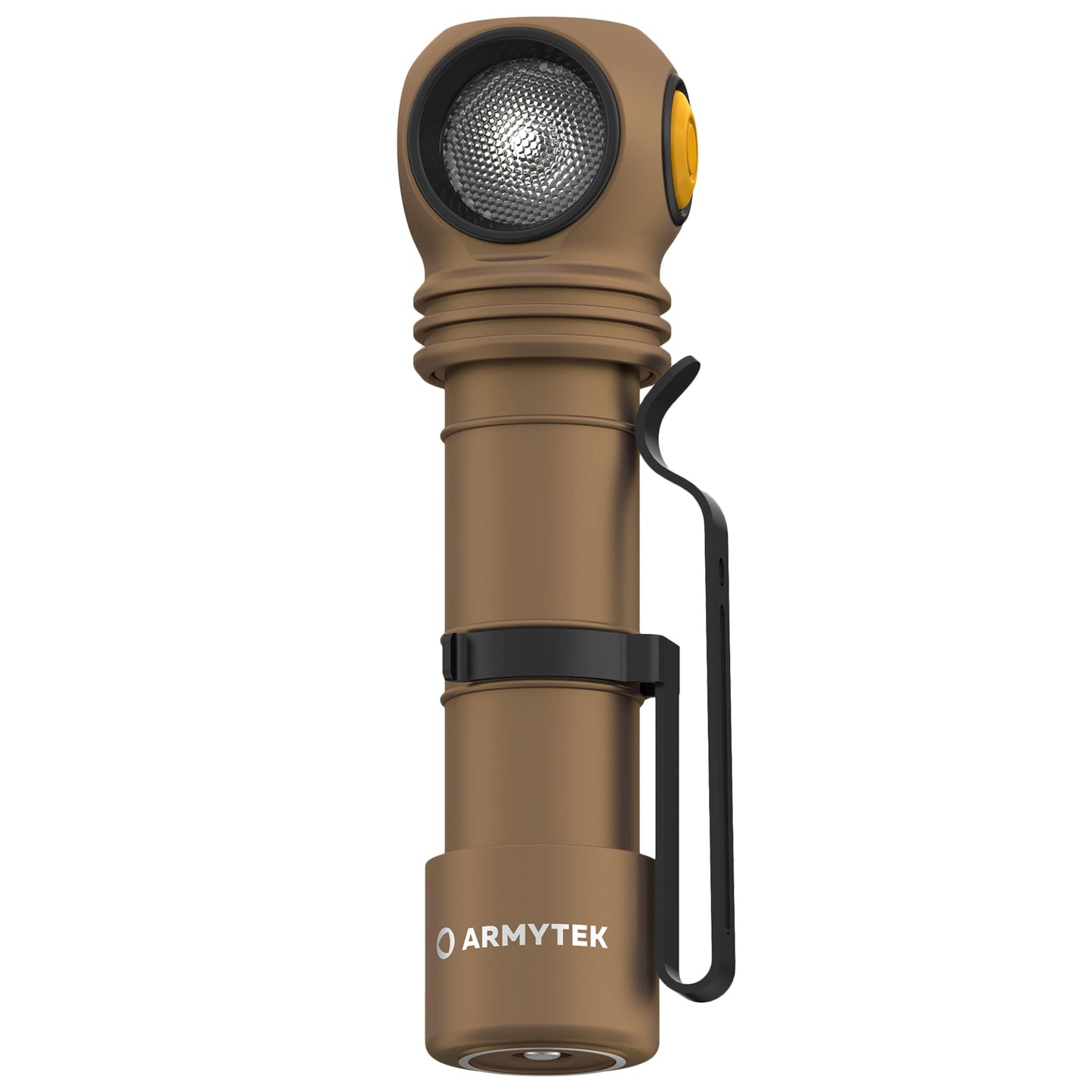 Latarka czołowa i kątowa Armytek Wizard C2 PRO Magnet USB White Sand - 2500 lumenów