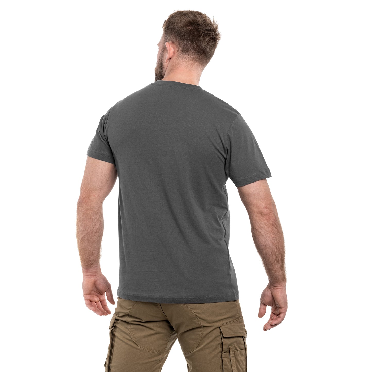 Koszulka T-shirt Magnum Basic 3 szt. - Olive/Forged Iron/Black