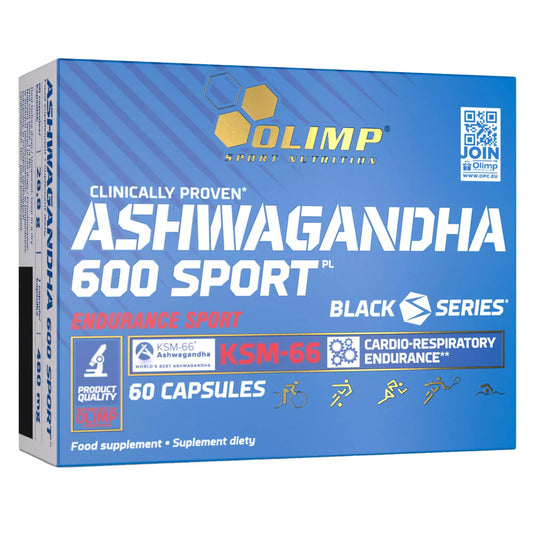 Ashwagandha Olimp Sport Nutrition 600 Sport 60 kapsułek - suplement diety