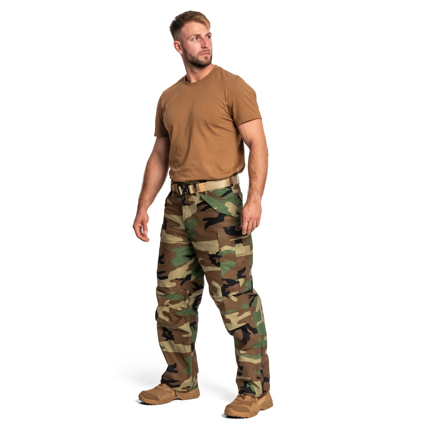 Spodnie wojskowe Helikon M65 Nyco - US Woodland