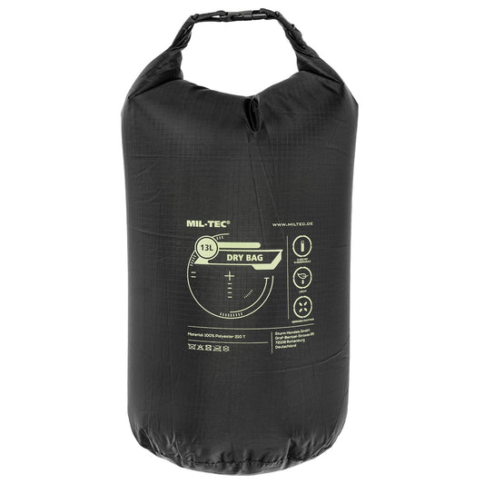 Worek wodoodporny Mil-Tec Drybag 13 l - Black