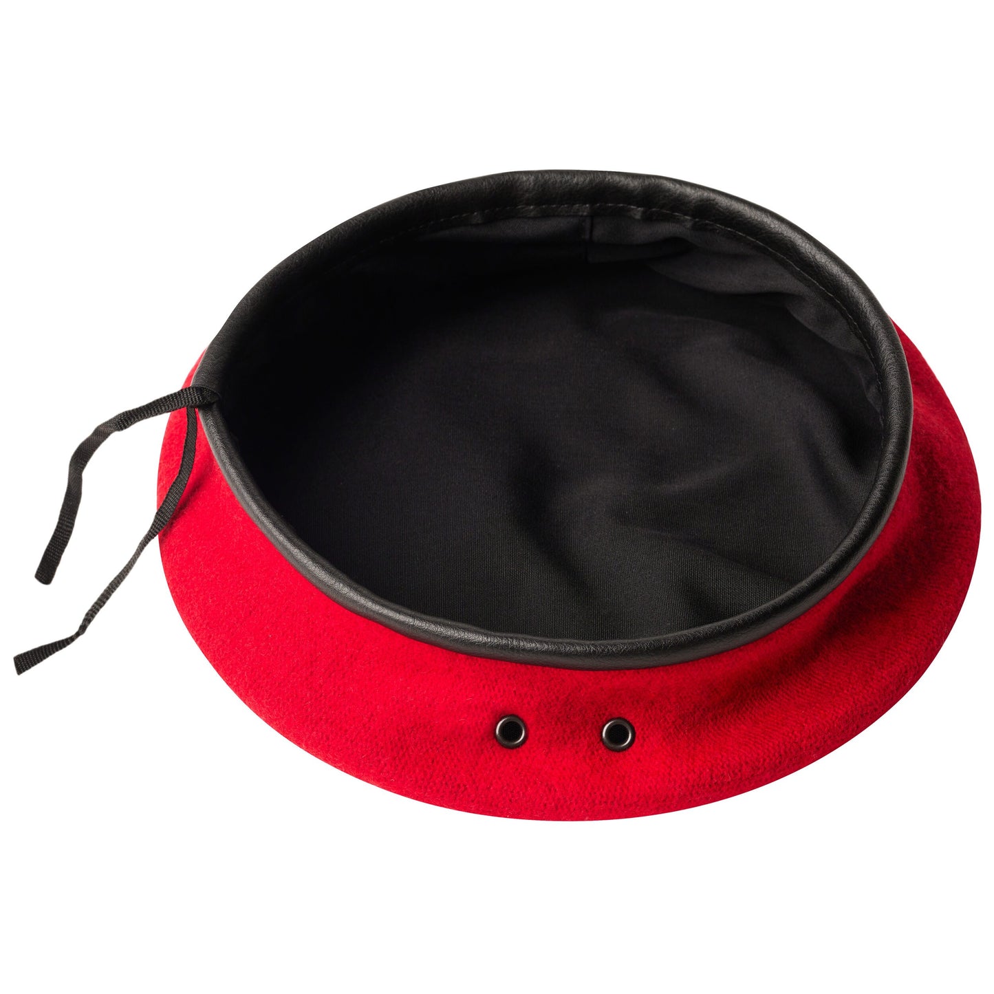 Beret BB-TEX tłoczony - Czerwony