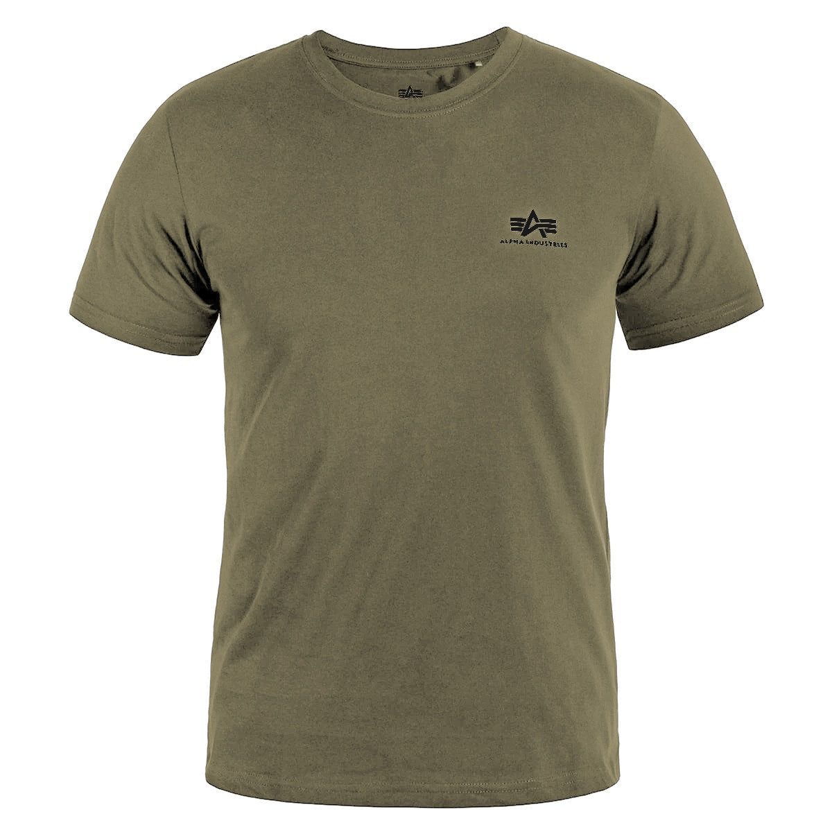 Koszulka T-shirt Alpha Industries Basic Small Logo - Olive
