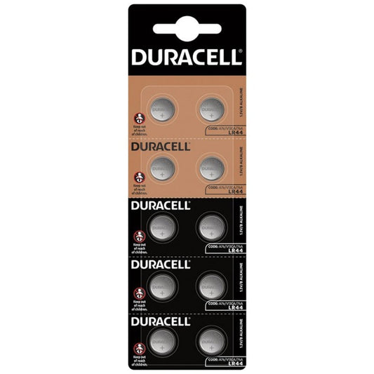 Bateria alkaliczna 1,5 V Duracell LR44 - 10 szt.