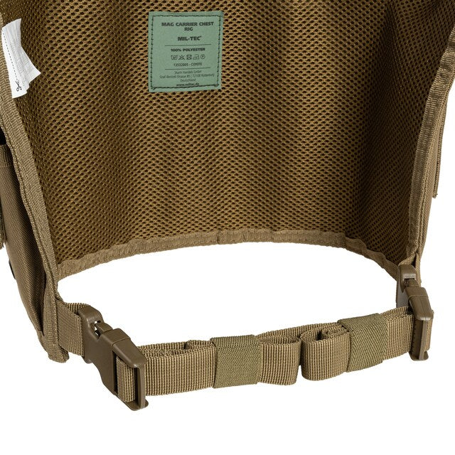 Kamizelka taktyczna Mil-Tec Mag Carrier Chest Rig Coyote