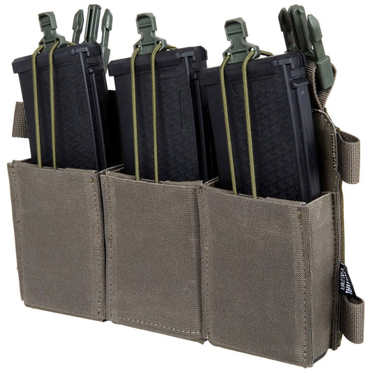 Potrójna ładownica Primal Gear elastyczna na magazynki karabinowe - Ranger Green