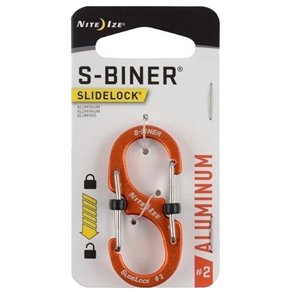 Karabińczyk Nite Ize S-Biner SlideLock Aluminum 2 - Orange