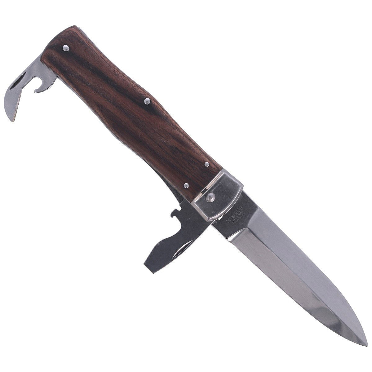 Nóż sprężynowy Mikov Predator 241-ND-3/KP Wood