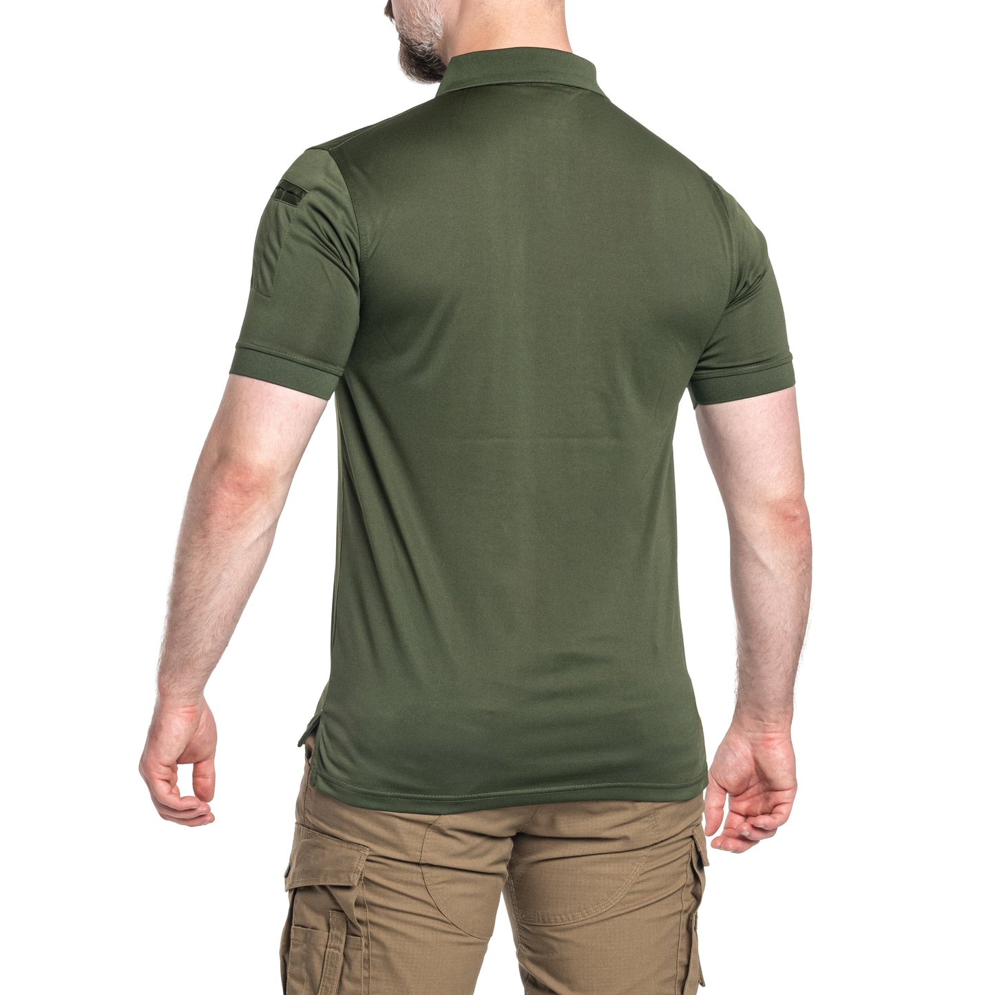 Koszulka termoaktywna polo Stoirm Performance Tactical P-01 - Olive