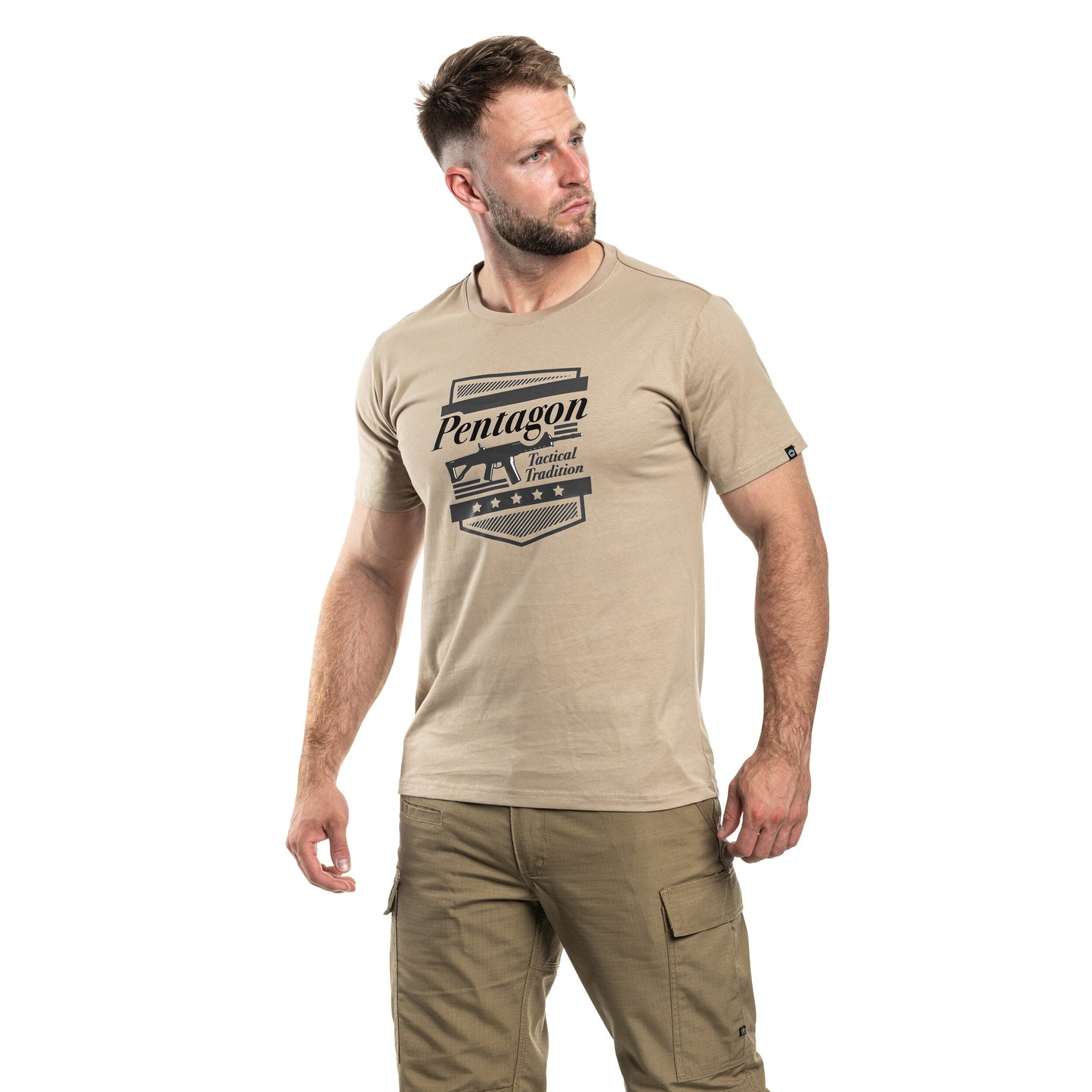 Koszulka T-Shirt Pentagon ACR - Khaki