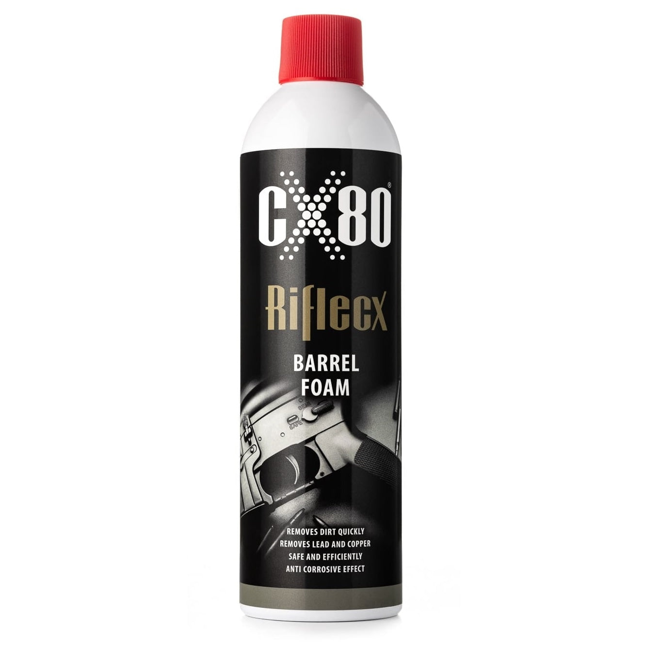 Preparat do broni RifleCX CX80 Barrel Foam do czyszczenia lufy - 500 ml