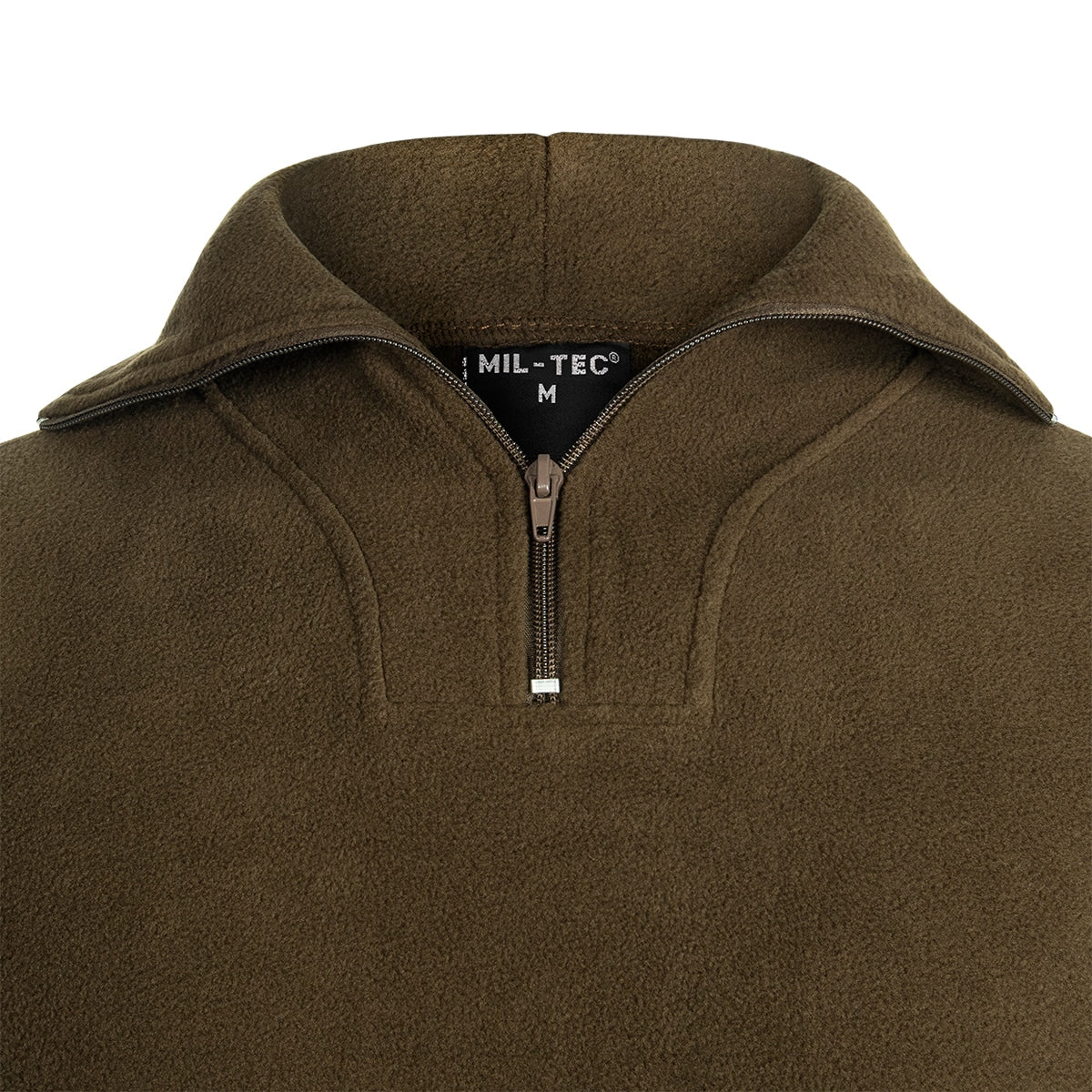 Bielizna polarowa Mil-Tec z zamkiem Olive - komplet