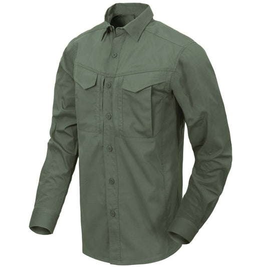 Koszula Helikon Defender Mk2 PolyCotton Ripstop Long Sleeve - Olive Green