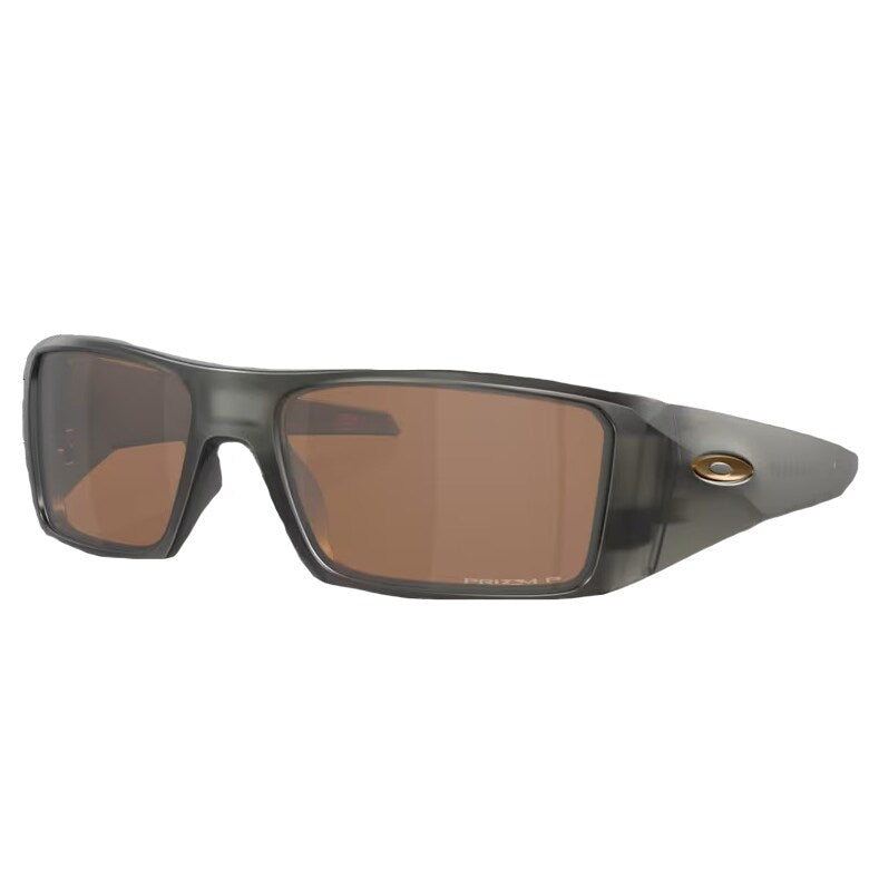 Okulary przeciwsłoneczne Oakley Heliostat Matte Grey Smoke Prizm Tungsten Polarized