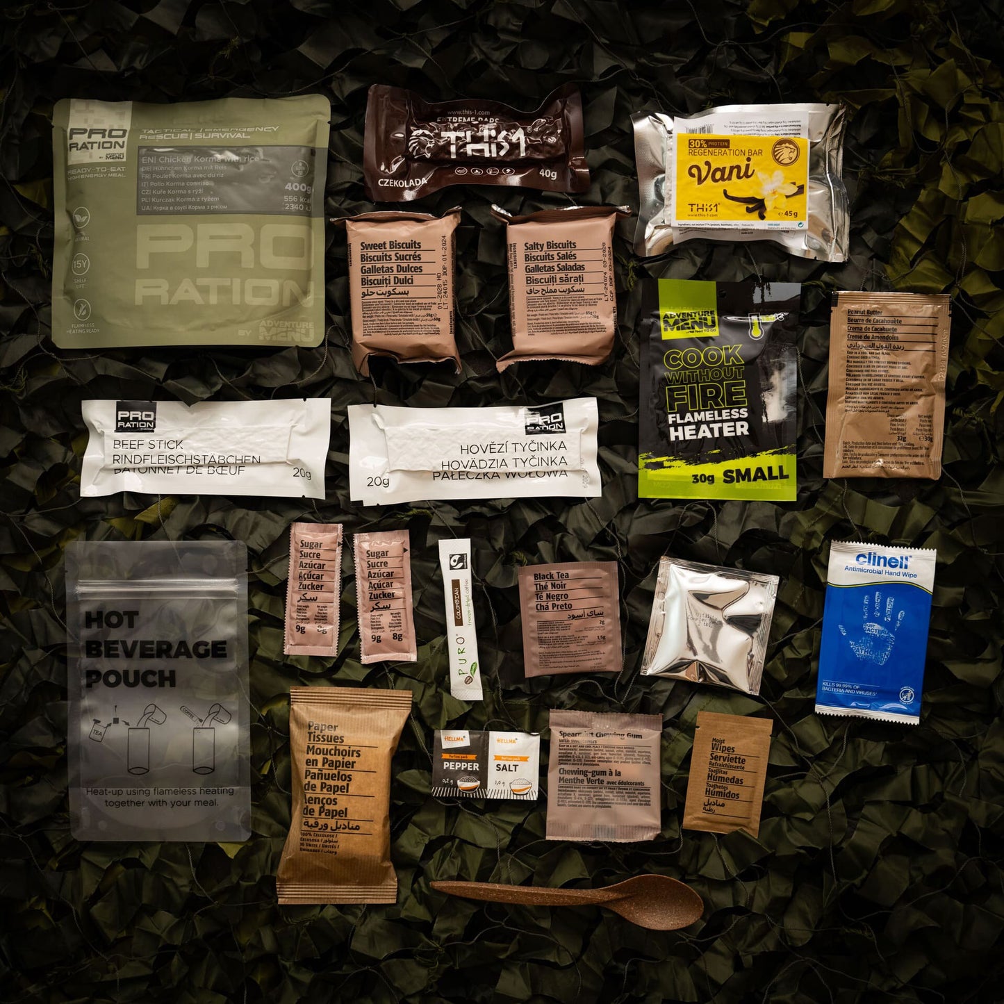 Racja żywnościowa Pro Ration Ultimate Tactical Ration Half-Day - Menu I