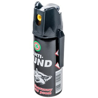 Gaz pieprzowy na psy i wilki Klever Anti Hund 50 ml - stożek