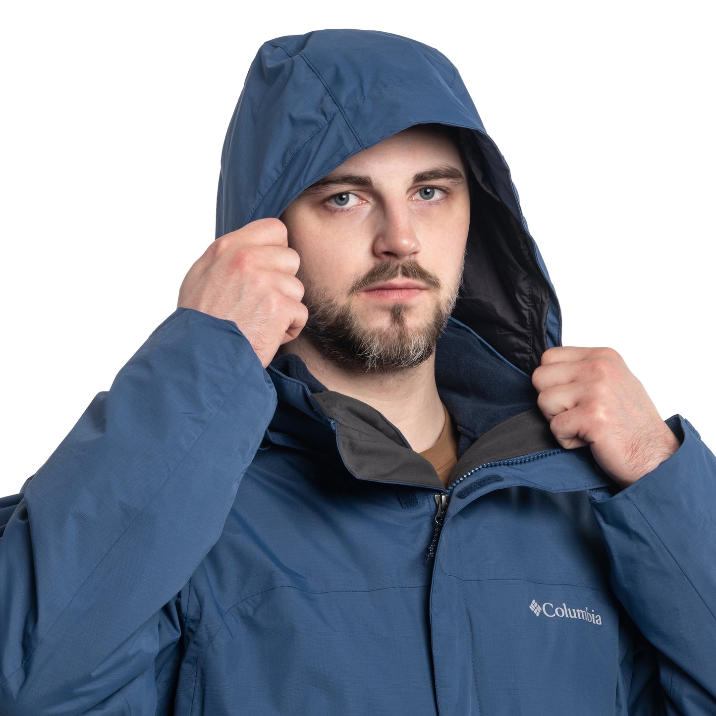 Kurtka Columbia Mission Air Interchange Jacket - Night Tide/Collegiate Navy