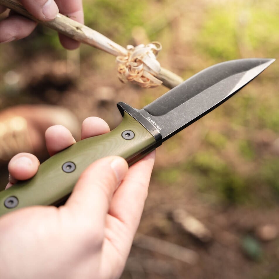 Nóż Boker Magnum Bushcraft Drop - Green