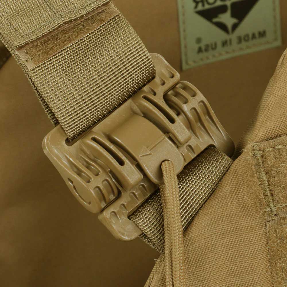Kamizelka taktyczna typu Plate Carrier Condor Cyclone RS - Coyote Brown