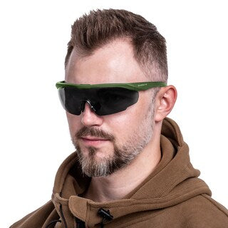 Okulary taktyczne Swiss Eye Blackhawk - Olive