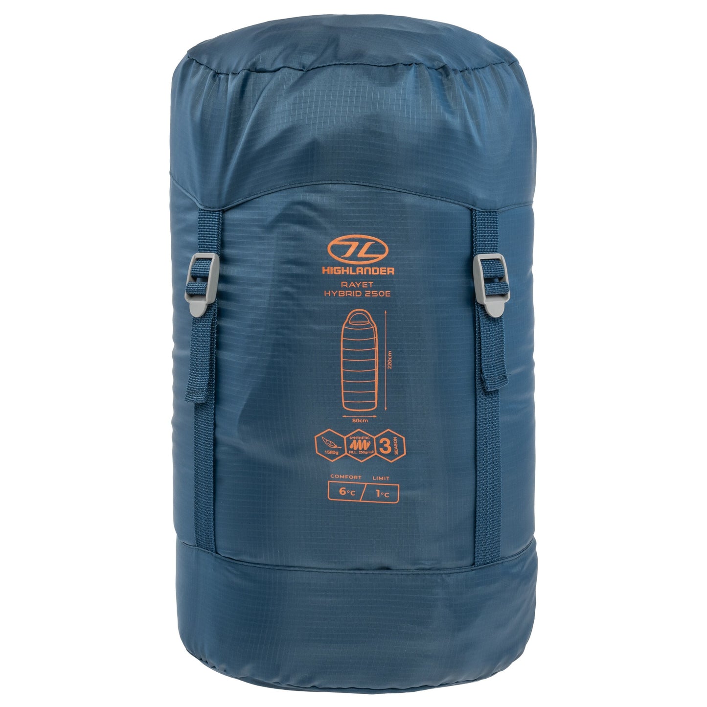 Śpiwór Highlander Outdoor Rayet Hybrid 250 - Deep Blue