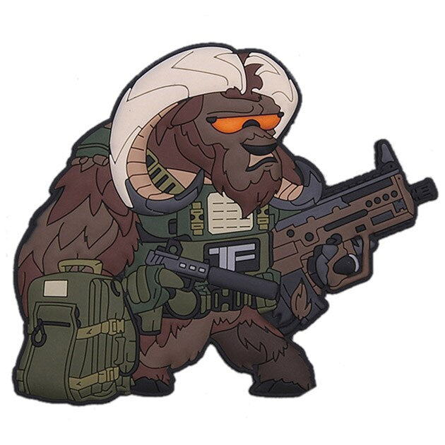 Naszywka 3D TF-2215 Contractor Ox No.1