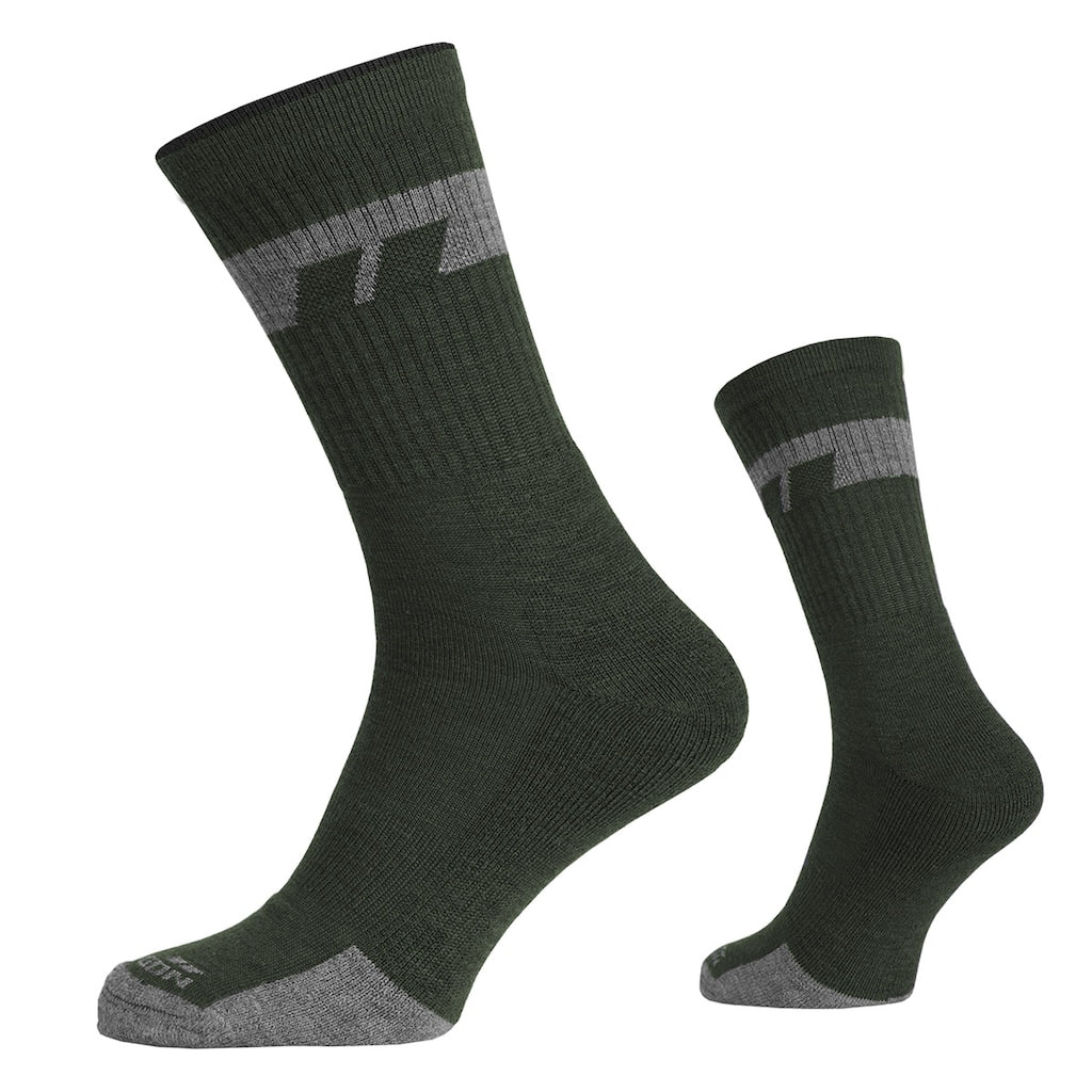 Skarpety Pentagon Alpine Merino Medium - Olive
