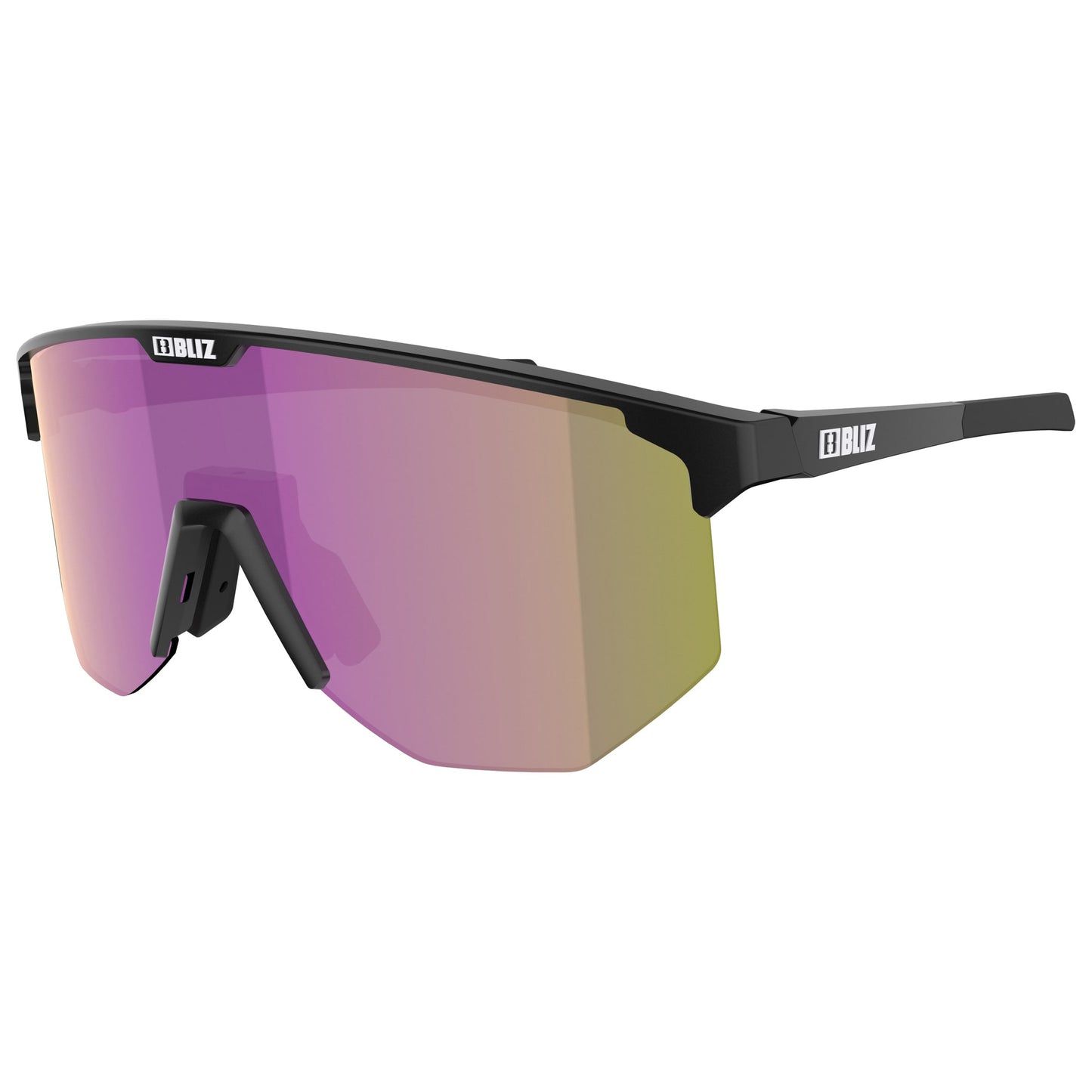 Okulary przeciwsłoneczne Bliz Hero Small - Matt Black/Brown Purple