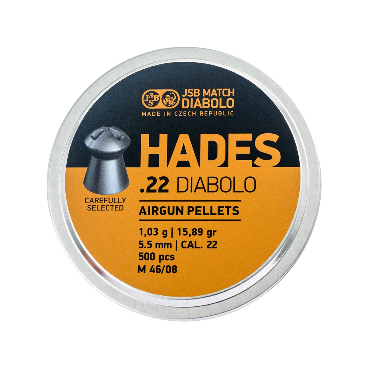Śrut JSB Hades 5,5 mm - 500 szt.