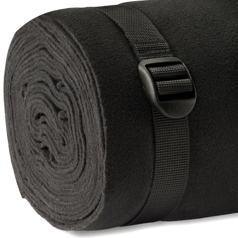 Trok M-Tac z klamrą zaciskową 25 mm/130 cm - Black