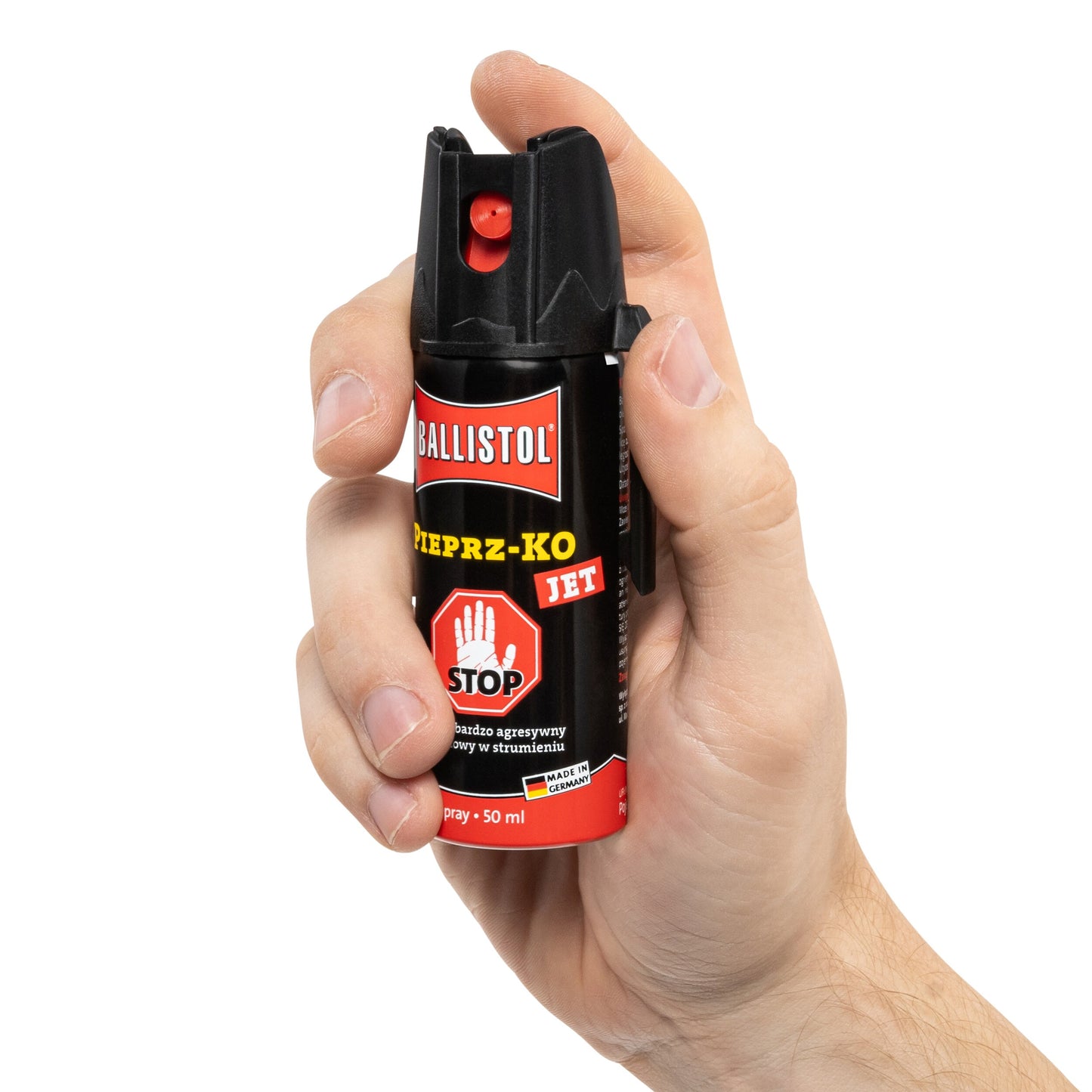 Gaz pieprzowy Klever KO JET 50 ml - strumień
