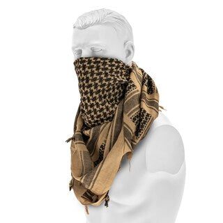 Arafatka chusta ochronna Mil-Tec - Khaki/Black