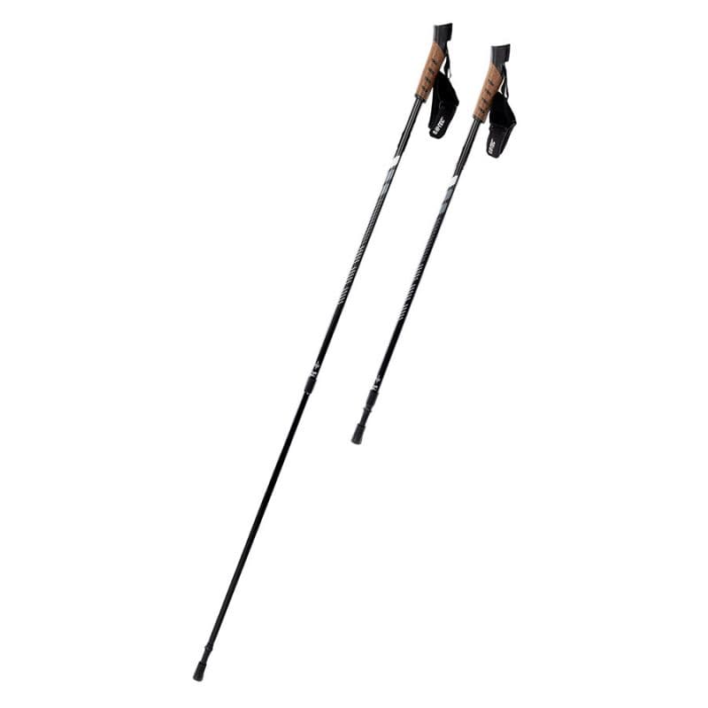Kije nordic walking Hi-tec Alpenstock 85-135 cm - Black