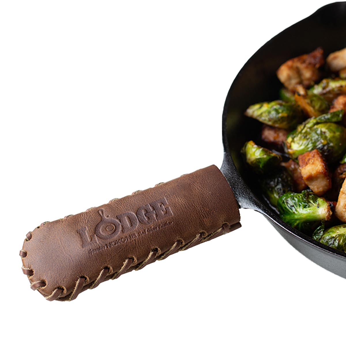 Pokrowiec na uchwyt do patelni Lodge Cast Iron - Skóra