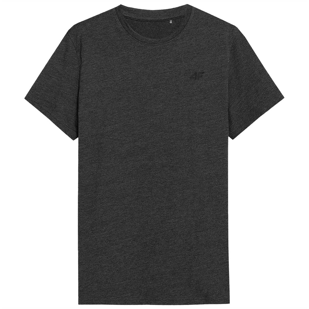 Koszulka T-shirt 4F TTSHM536 Ciemny Szary Melanż - 3 szt.