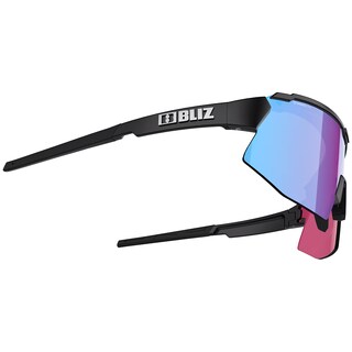 Okulary Bliz Breeze Small - Matt Black/Rose Violet Blue/Brown Silver