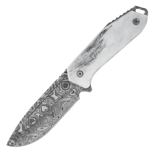 Nóż Takumitak Takumi TKF502BK - Damascus/Grey