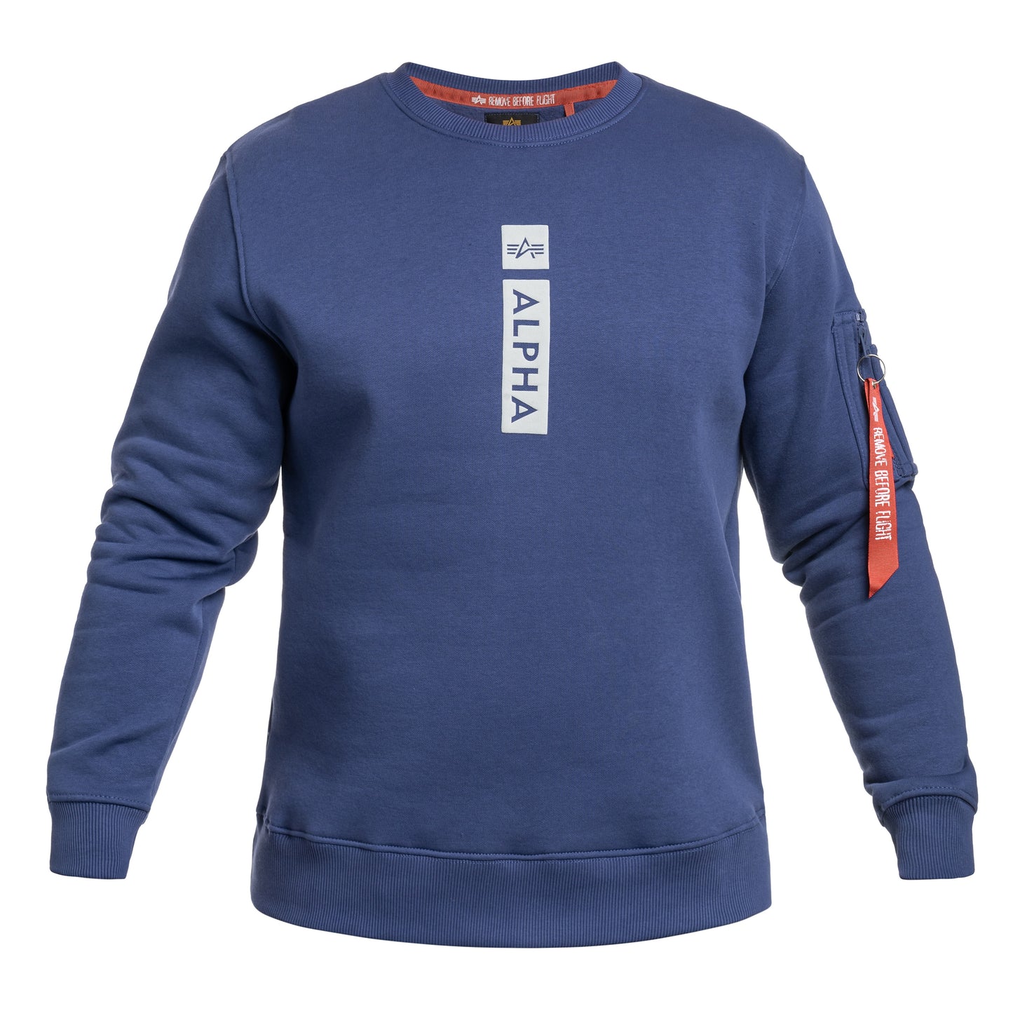 Bluza Alpha Industries Reflective Print Sweater - Night Purple