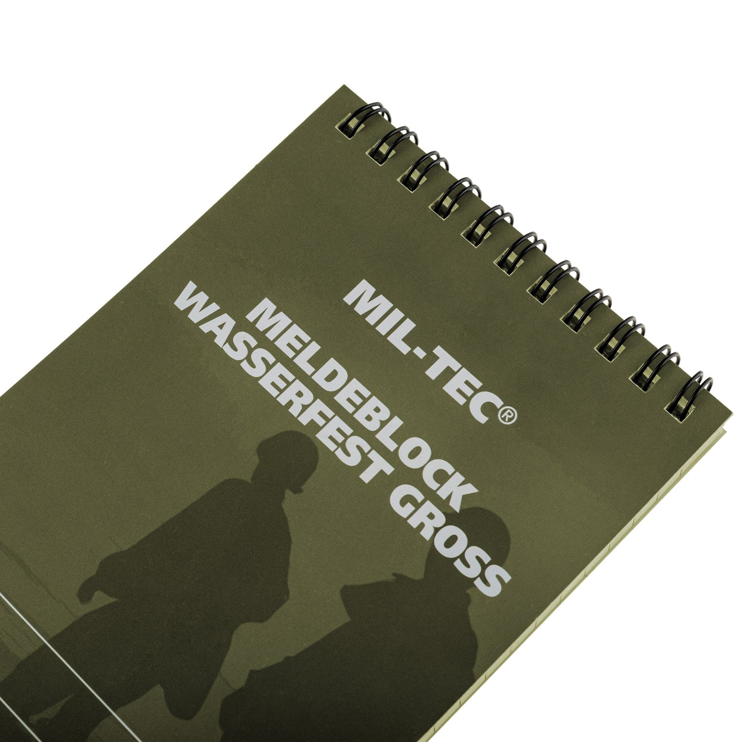 Notes wodoodporny Mil-Tec Olive - 100 x 150 mm