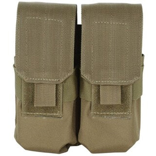 Podwójna ładownica Voodoo Tactical Double Mag Pouch na magazynki M4 / M16 - Coyote
