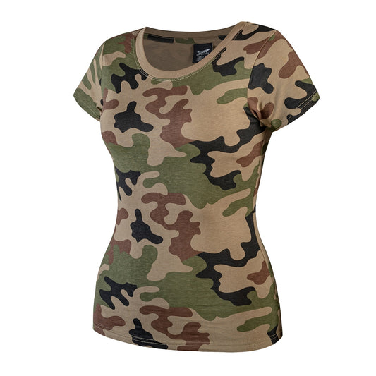Koszulka T-shirt damska Texar - wz.93 Pantera PL Woodland
