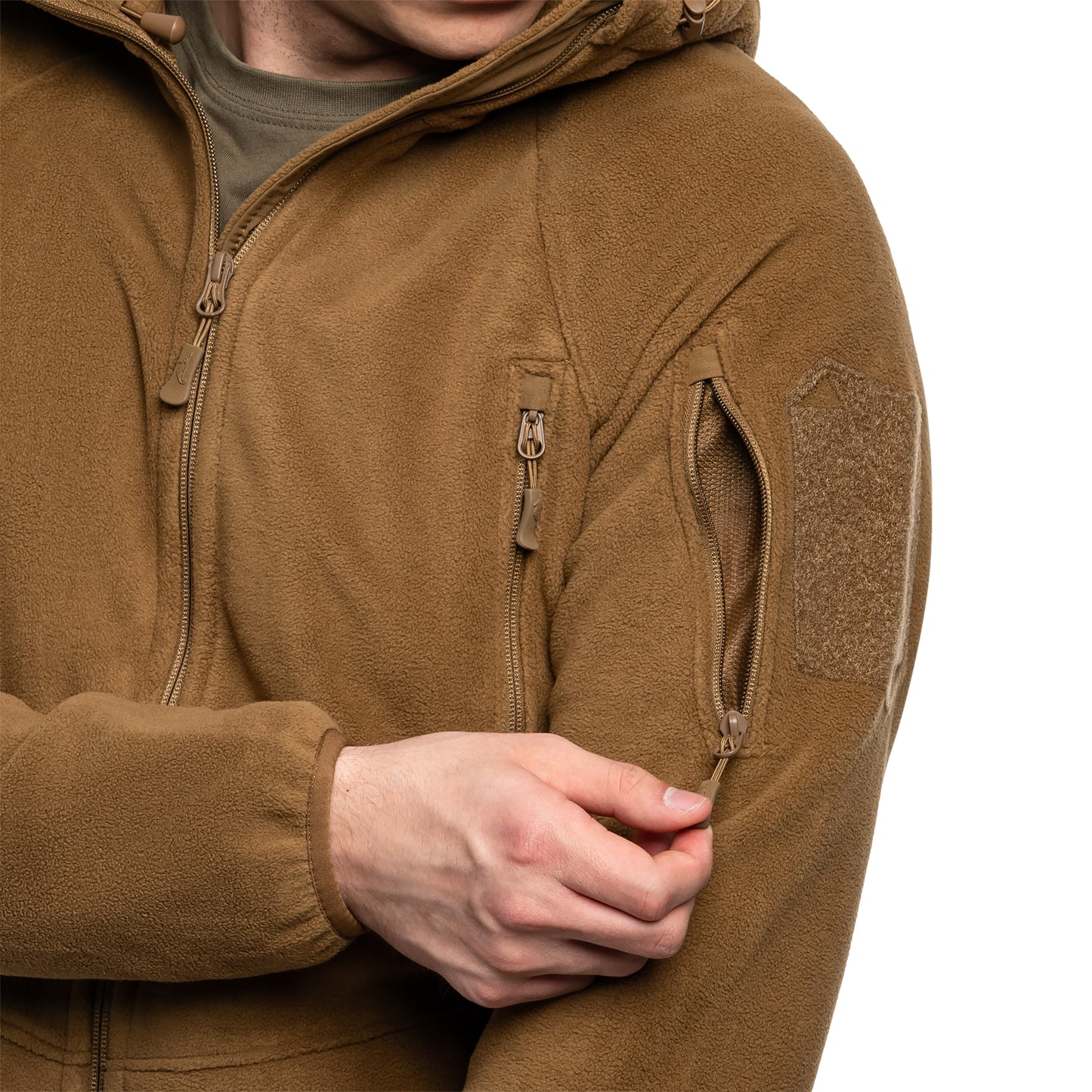 Polar Helikon Patriot Mk2 Hybrid Fleece - Coyote
