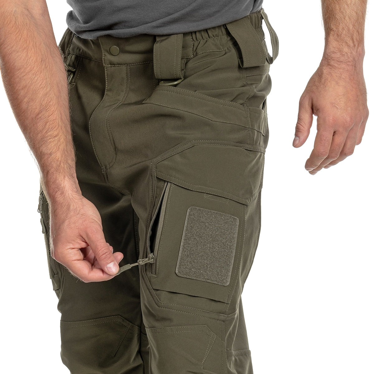 Spodnie Mil-Tec Softshell Assault Waterproof - Ranger Green