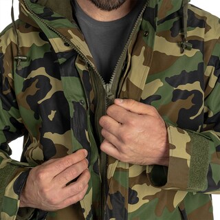 Kurtka Mil-Tec ECWCS Wet Weather Gen.II z podpinką Woodland