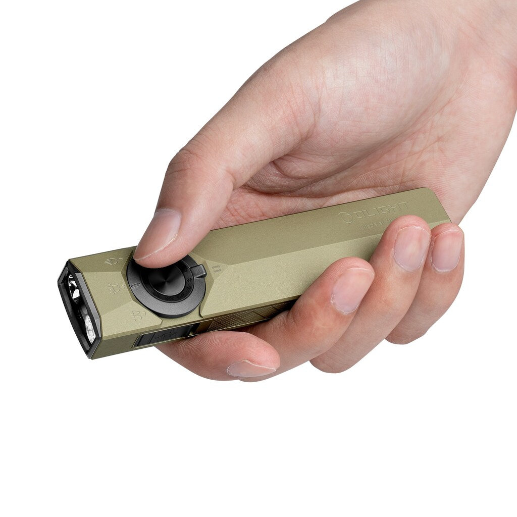 Latarka Olight ArkPro Ultra Class 1 Cool White Olive Green - 1700 lumenów
