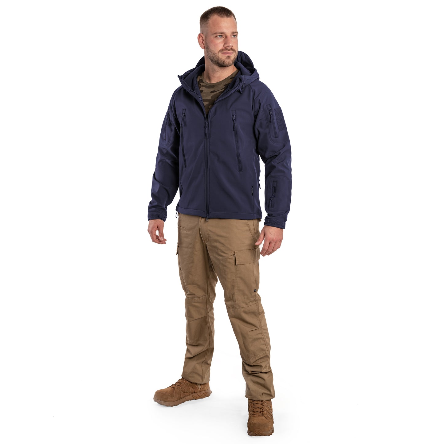 Kurtka Texar Softshell Falcon - Navy Blue