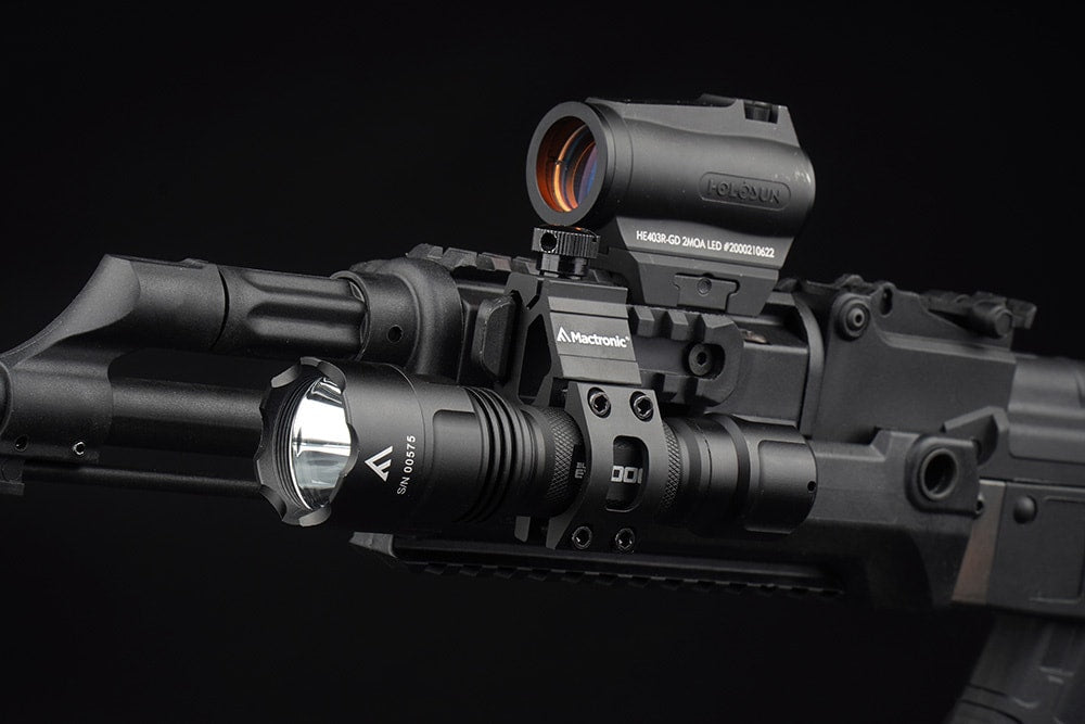 Montaż Mactronic RHH0061 do latarek na szynę Picatinny - Black