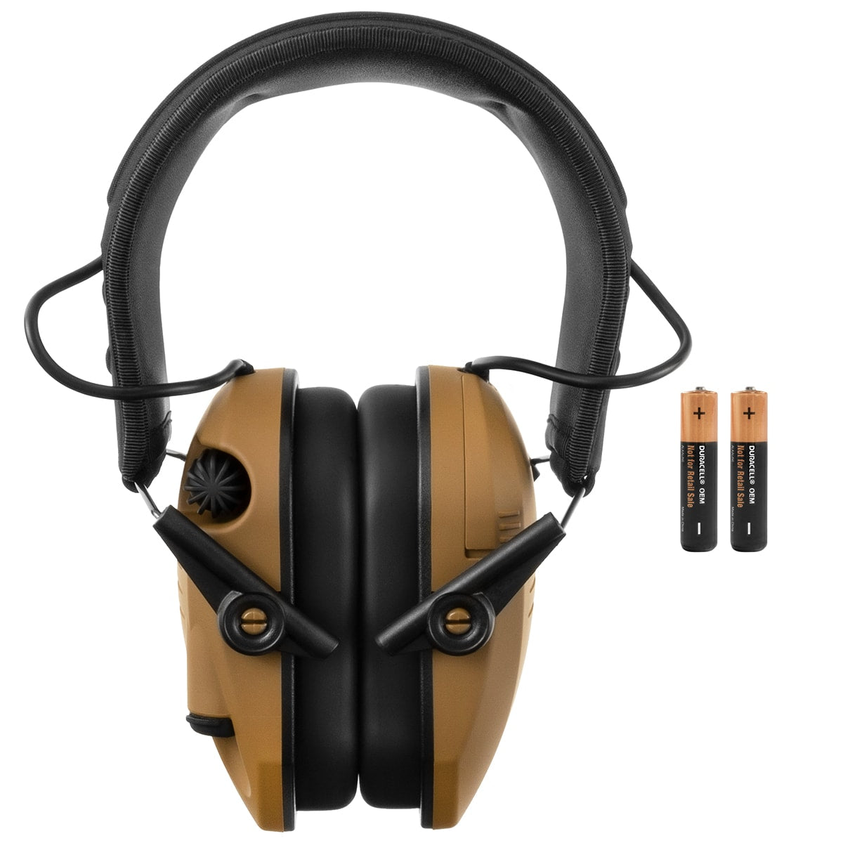 Ochronniki słuchu aktywne Walker's Razor Slim - Battle Brown