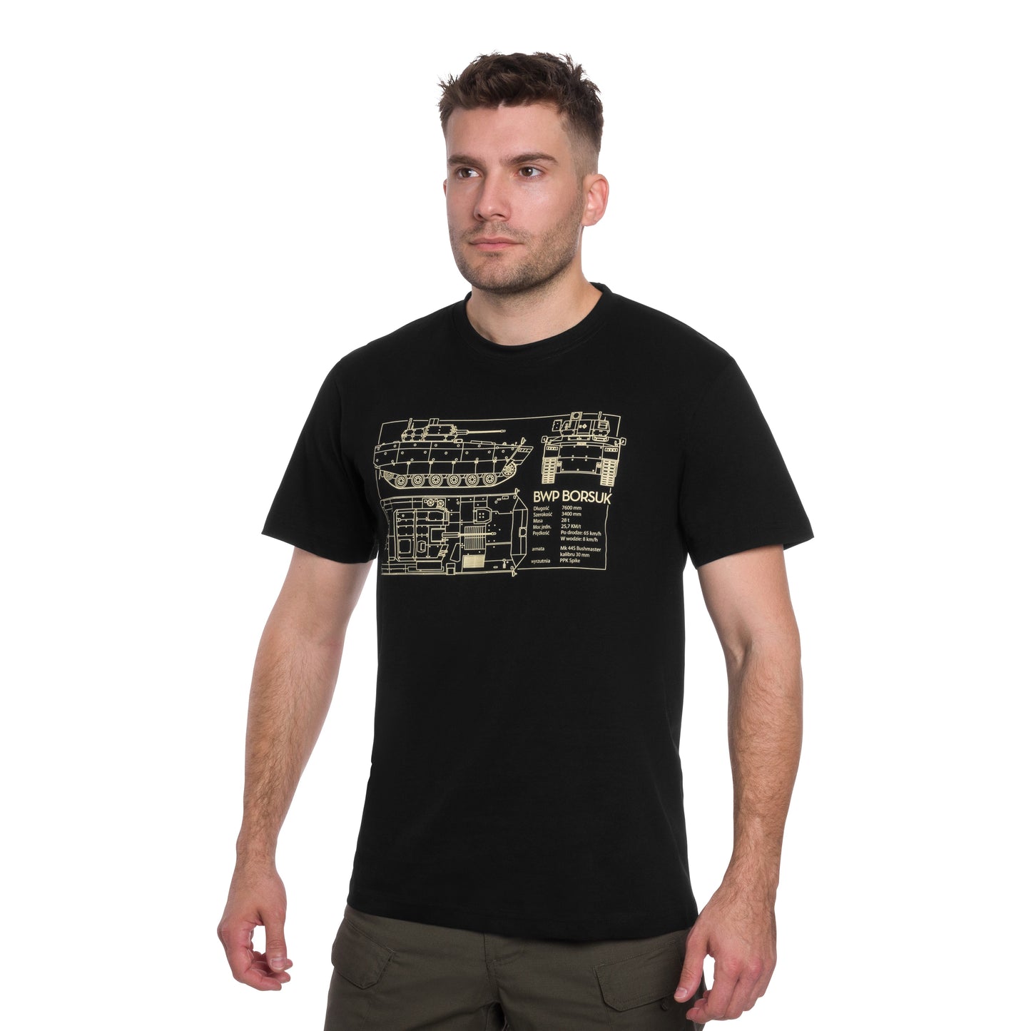 Koszulka T-Shirt Borsuk - Black