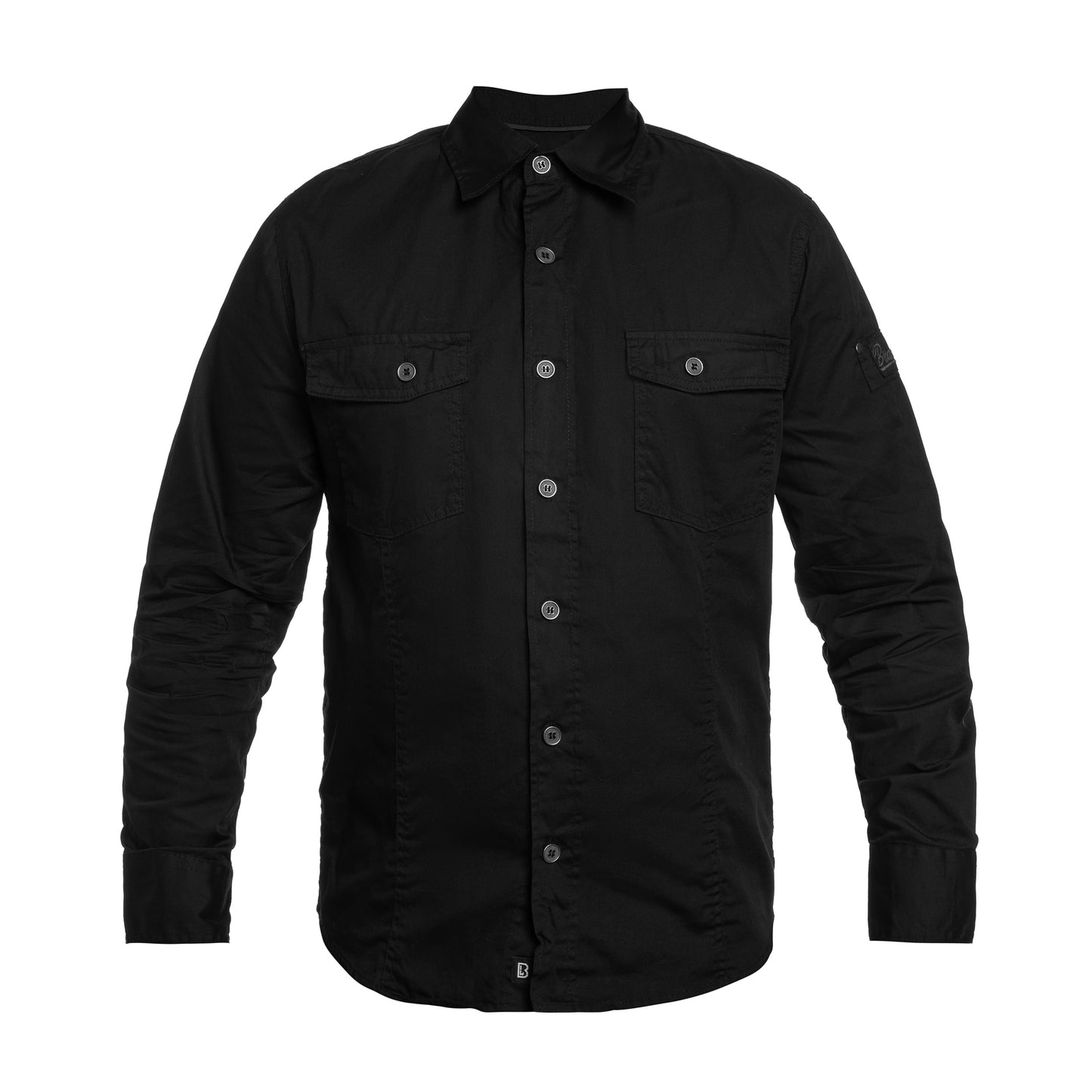 Koszula Brandit Slim Fit Long Sleeve - Black